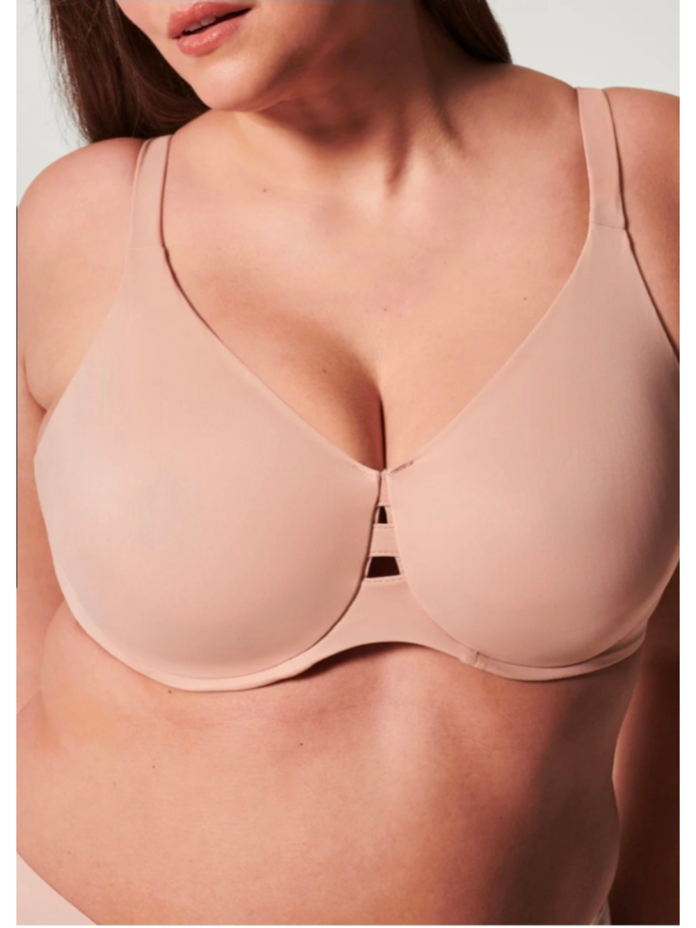 SPANX Beige Low Profile Minimizer Bra 40G
